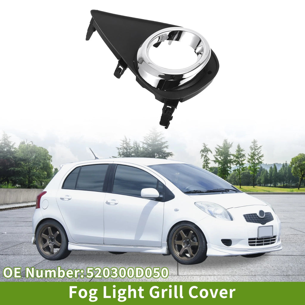 Front Right Fog Light Grill Replacement for Toyota Yaris (2015–2017)
