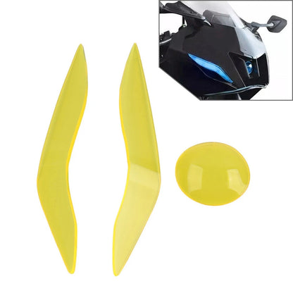 Front Headlight Guard Lens Cover Protector Yellow for Yamaha YZF-R7 (2020–2024)