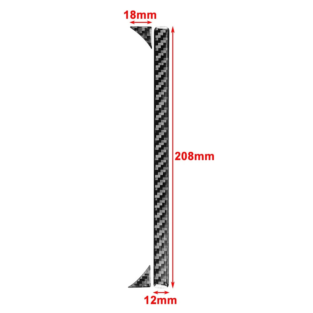 RHD Carbon Fiber Cup Holder Panel Trim for Toyota Tundra (2014–2021)
