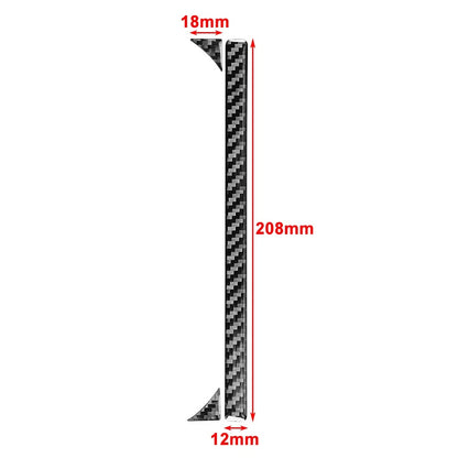 RHD Carbon Fiber Cup Holder Panel Trim for Toyota Tundra (2014–2021)