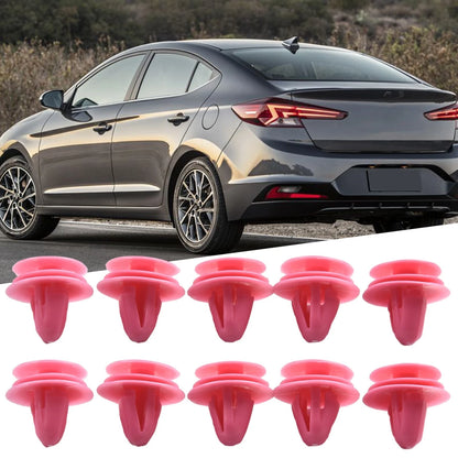 10x Trim Panel Clip for Various Vehicles (10mm Diameter, 12mm Length)