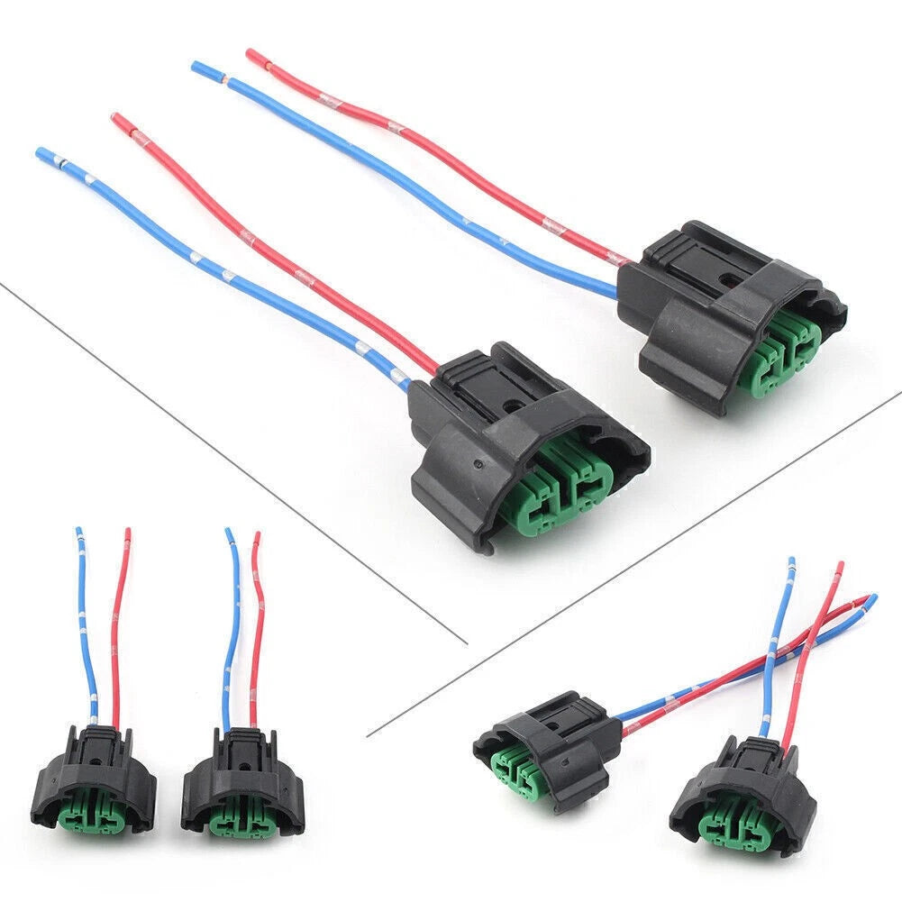 2X H11 Fog Light Bulb Repair Socket Plug Pigtail Harness for