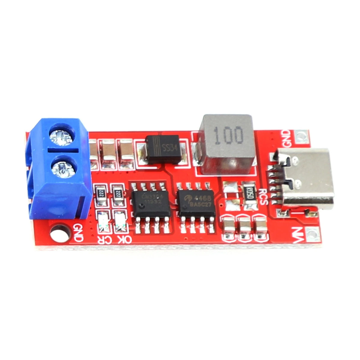 Battery Module Board Boost for Lipo Type-C Tools