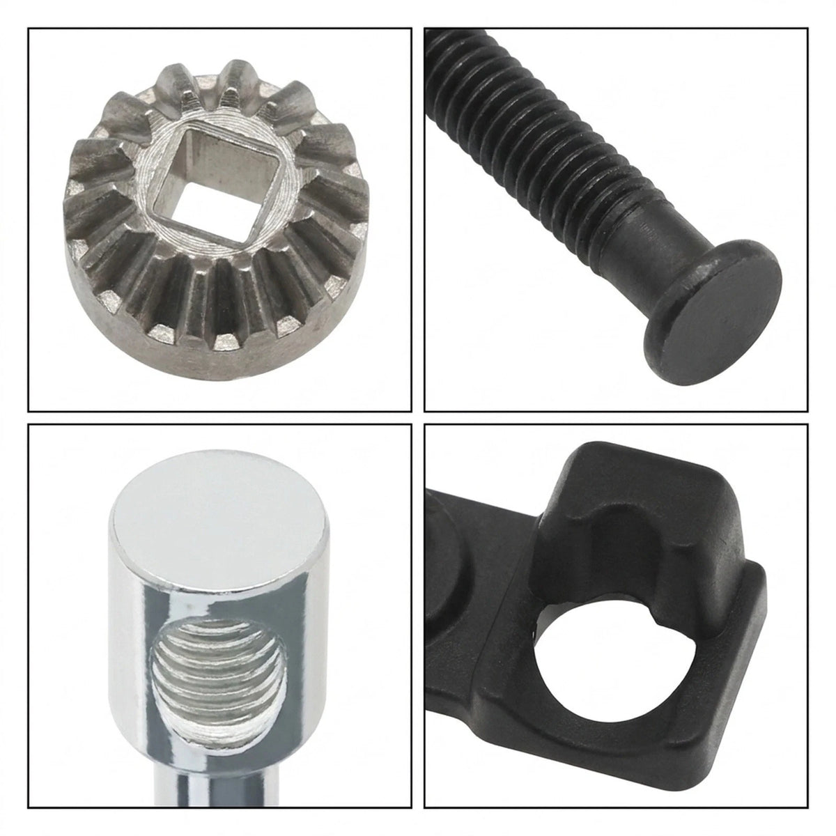 2 Sets Chain Saw Chain Adjuster Tensioner Screws for Echo
