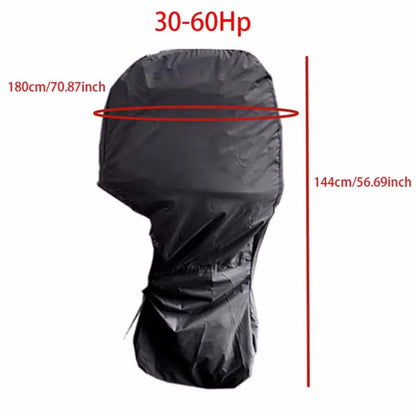 Outboard Motor Full Cowling Cover for Suzuki 30-60 HP Black