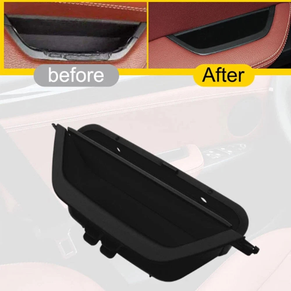 Interior Door Handle Pull Trim for BMW X3 X4 (2011–2021) Black