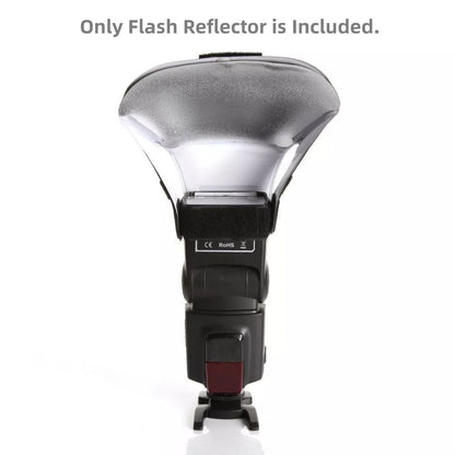 Speedlite Diffuser for Flash Light with 3 Color Reflector Board