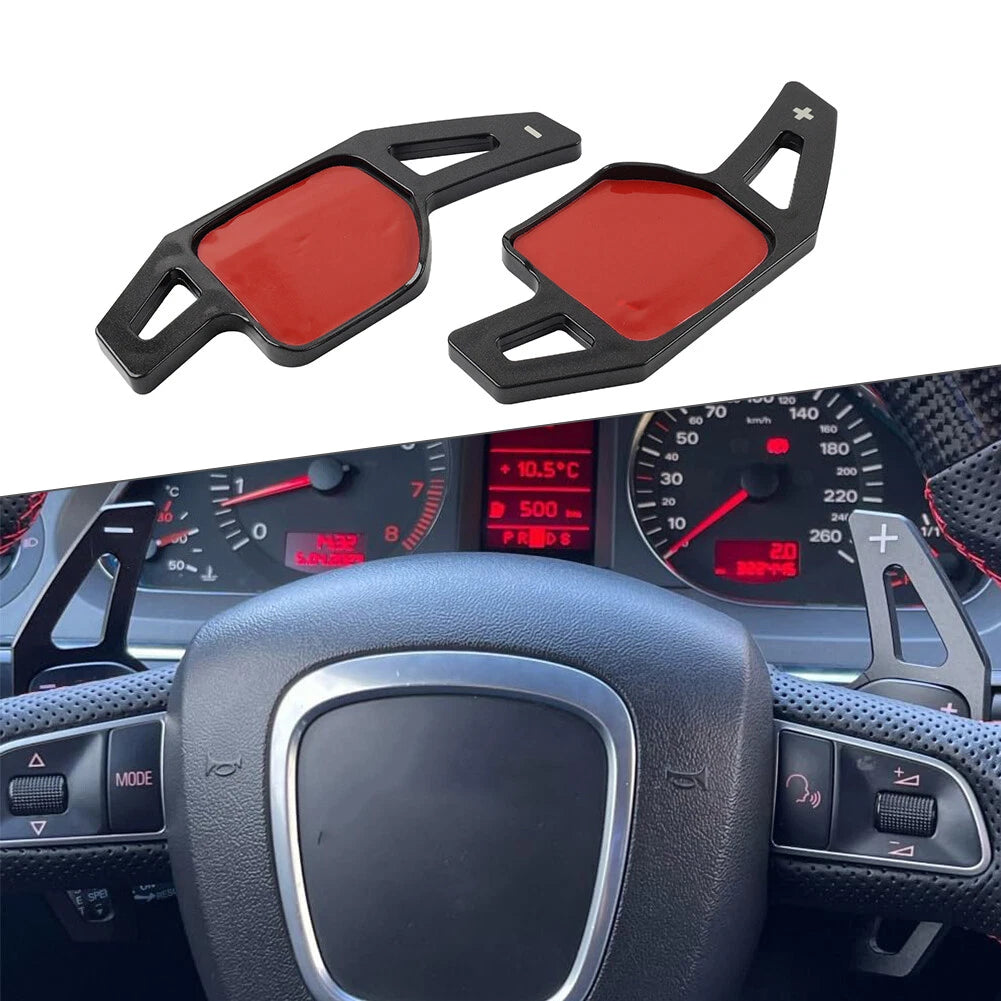 Steering Wheel Paddle Shifter Extensions for Audi A3 A4 A5 A6 (2000–2023)