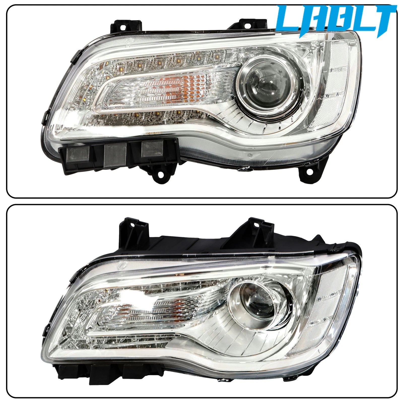 Driver Headlight Halogen for Chrysler 300 (2018–2023)
