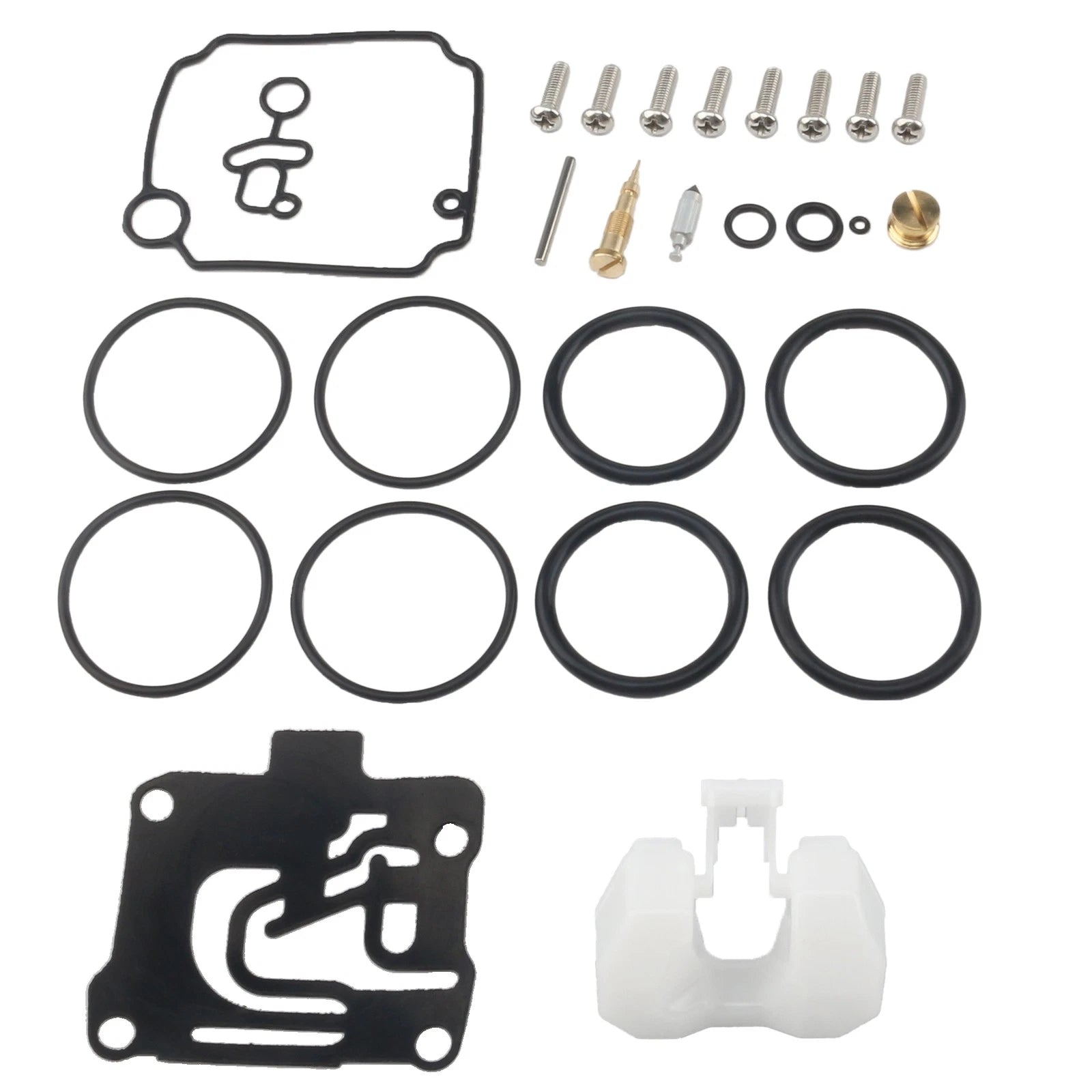 Outboard Carburetor Kit & Float for Yamaha F50 4-Stroke (2001–Present)