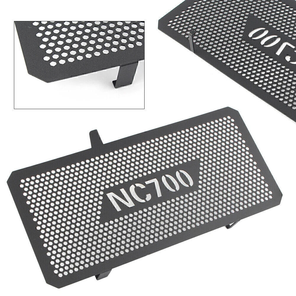 Front Radiator Engine Cooler Grill Cover Fit Honda NC700X NC700S 2012-2018 Black