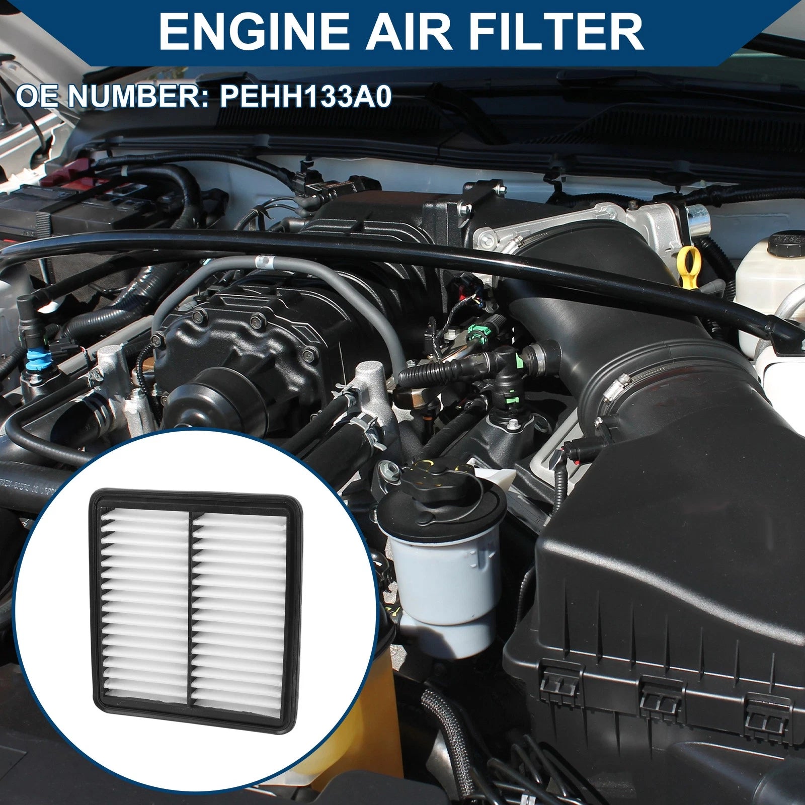 Engine Air Filter Replacement for Mazda CX-3 2.0L (2016–2021)
