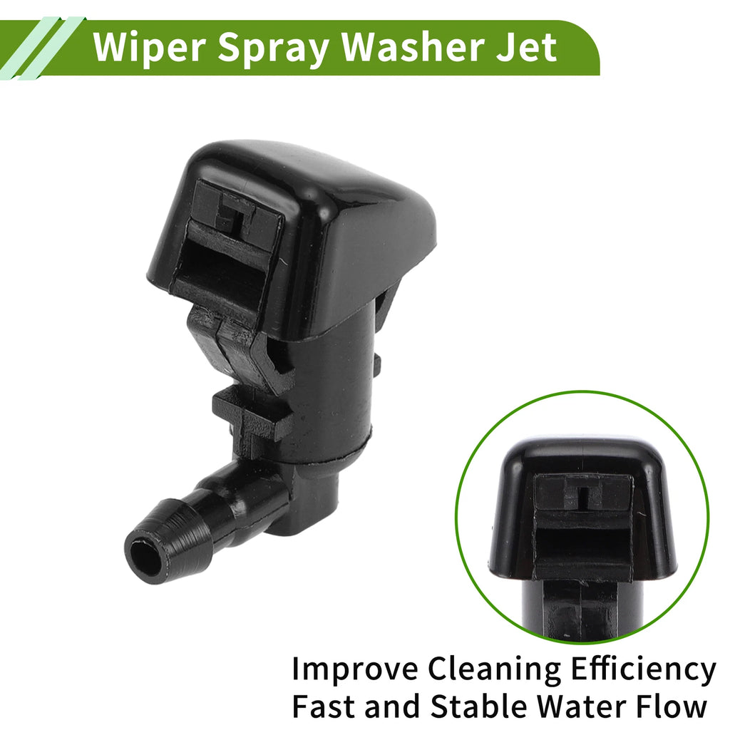 Windshield Washer Nozzle with Hose Connector for Ford