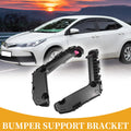 LH RH Side Front Bumper Support Bracket Pair for Toyota Corolla (2017–2019)