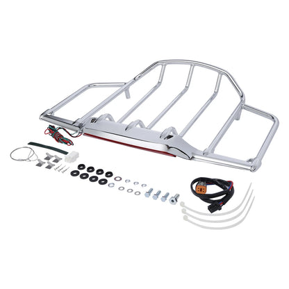 Trunk Luggage Rack with LED Light for Harley Touring Electra Glide (1993–2013)