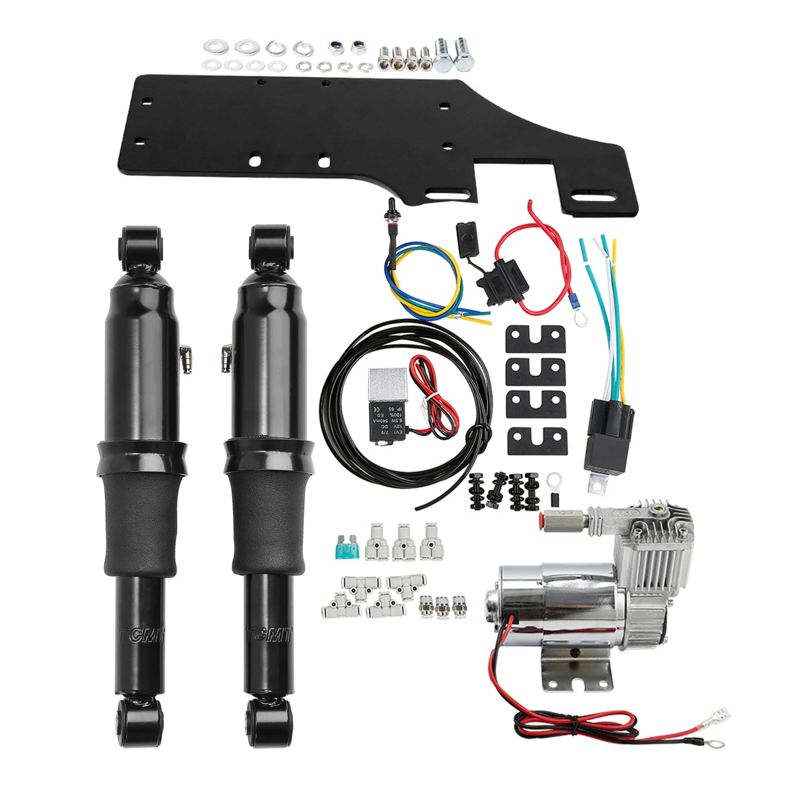 Front Air Ride Lowering Kit for Harley Touring Models (2014–2025)