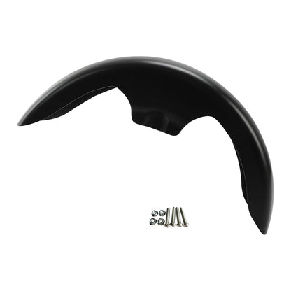 Unpainted Black Front Fender for Harley Touring Street Road Glide (2009–2023)