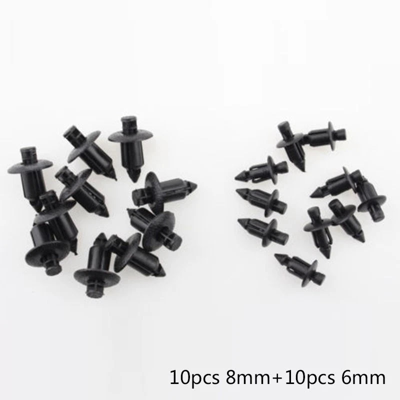 Shields Car Rivet Clips Set Cover Bumper Fairing 09409063145PK Push-in 2 Type