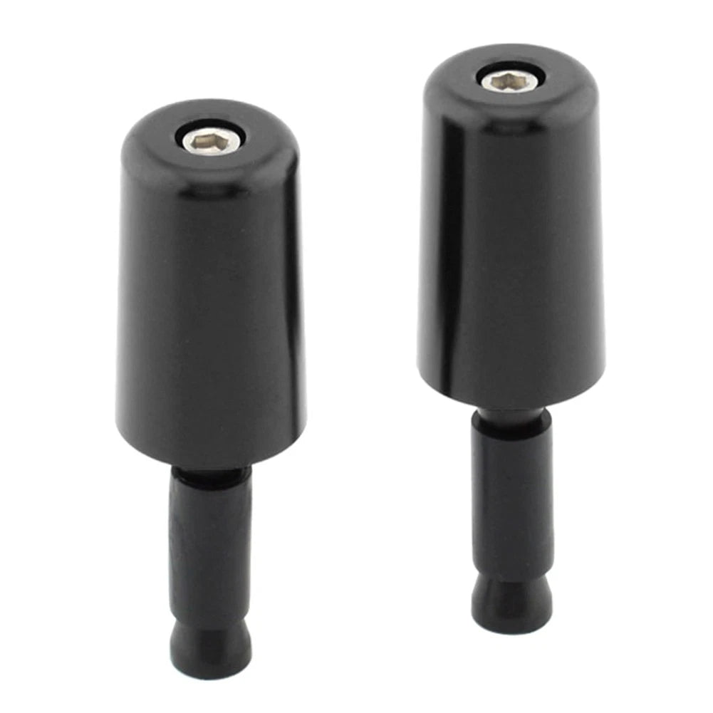 2X Handlebar Grips for Universal Motorcycle (50.8mm) - Black