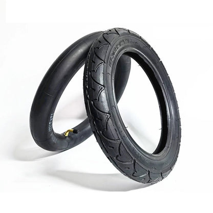 Set of 2 Stroller Tires & Inner Tubes 12 Inch Baby Wheels