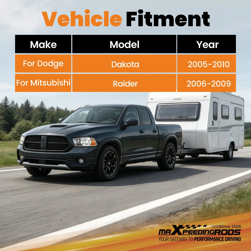 2" Rear Hitch Class 3 for Mitsubishi Raider (2006–2009) 5000lbs GTW