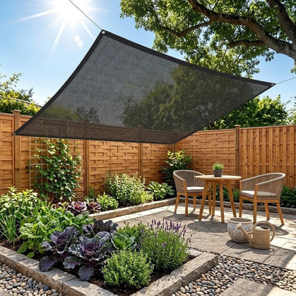 HDPE Black Garden Shade Netting for Pergola (Sun Protection Cooling Mesh)