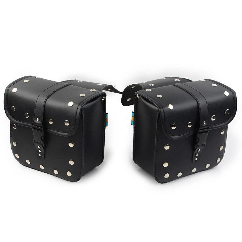 2X Motorcycle Saddle Bags for Universal Fit (Fork Tool Pouch)