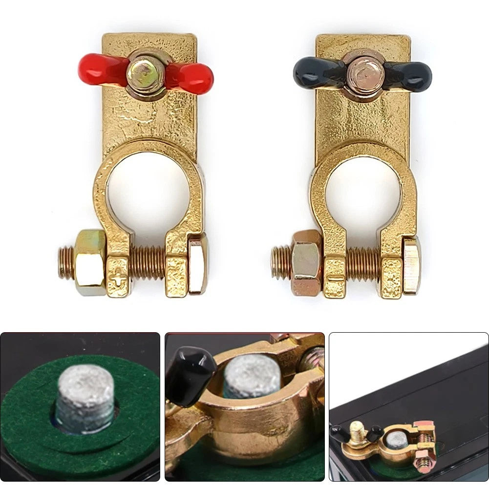 Battery Terminal Connectors for RVs and Motorcycles (Universal)