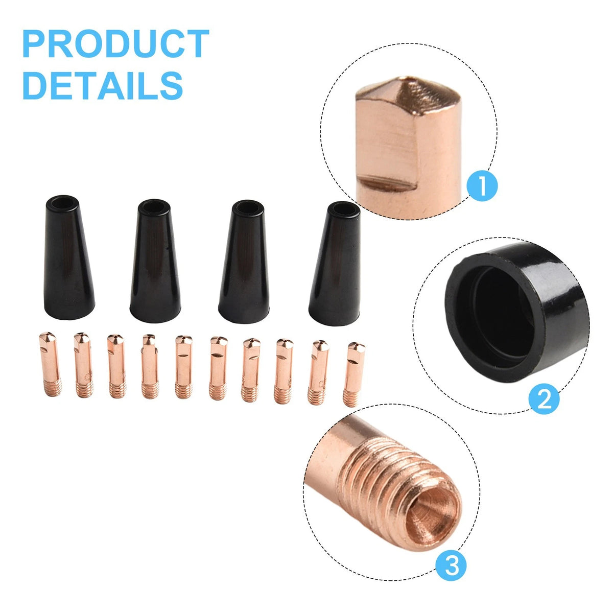 Gasless Nozzle Kit for MIG Welding