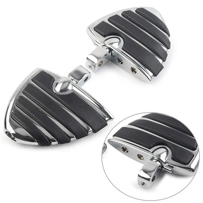 Chrome Rear Foot Pegs for Honda 750 Shadow Ace Aero Spirit RS (2000–2013)