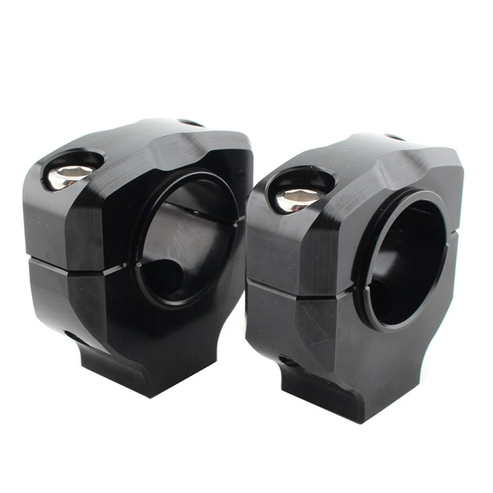 Handlebar Riser Mount Clamp for Universal Motorcycle (1-1/8" 28mm)