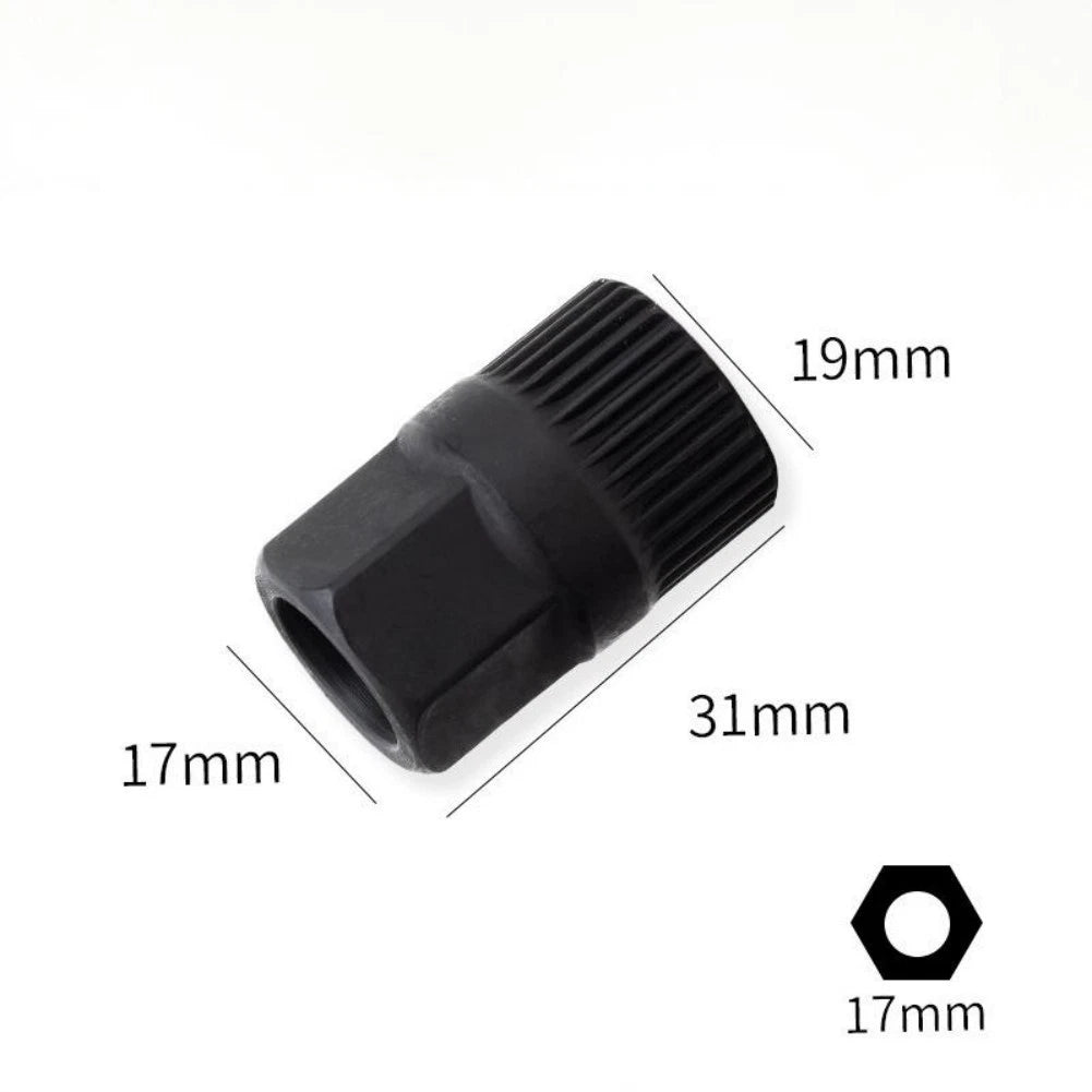 33 Teeth Tool Alternator Pulley Tool Mechanical Repairs Easy Torque Application