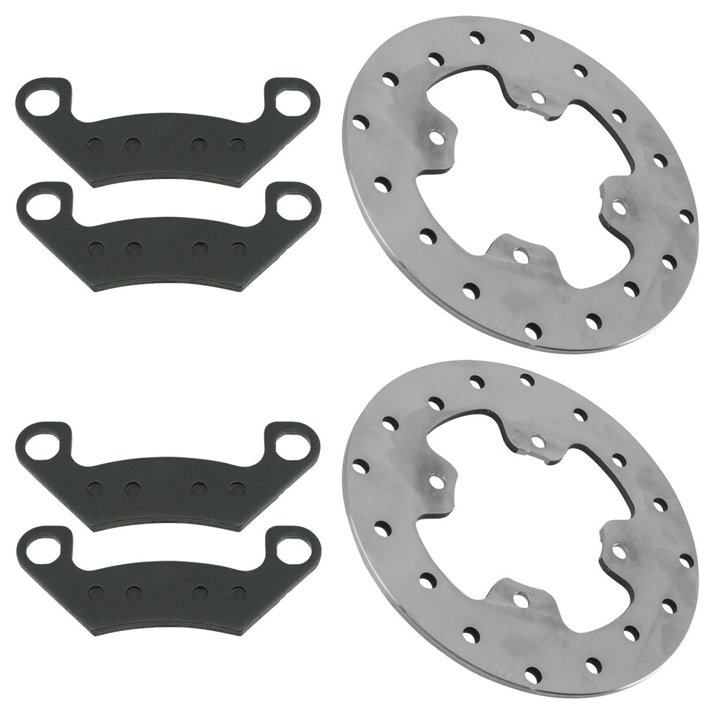 Rear Brake Pads Replacement With Disc Rotor for John Deere RSX860i XUV560 (2011–2019)
