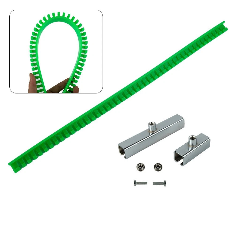 Car Sag Repair Tool for Universal Use (Silver/Green Aluminum/Plastic)