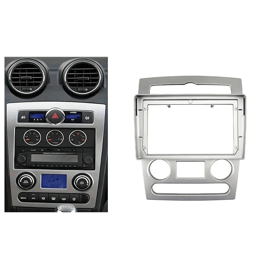 9 Inch Radio Trim Panel for - Scratch-resistant, Easy Install