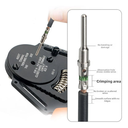 IWD16 Crimping Pliers for DELCHI Connector Car Terminal