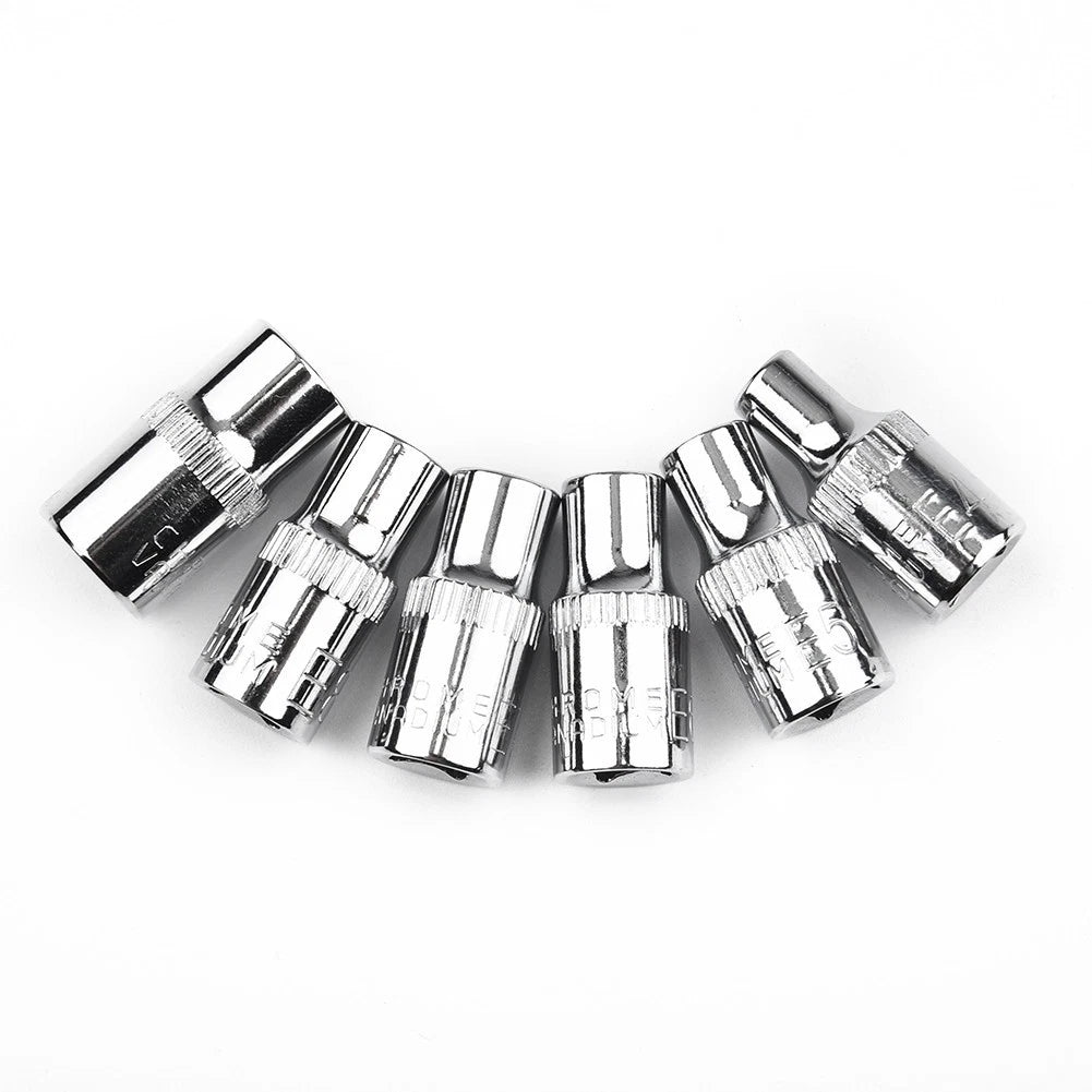 Drive Sockets Set of 5 E4 E5 E6 E7 E8 1/4 Inch Star Hand Tools