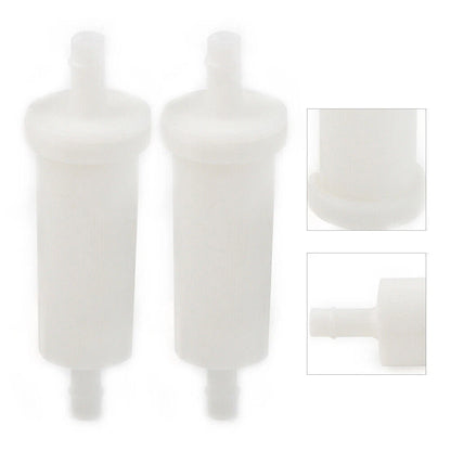 2PCS Fuel Filter Inline 5/16" Mercury Johnson / Evinrude 35-816296Q2 White mo