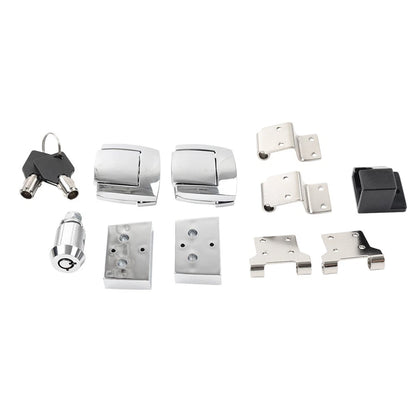 Tour Trunk Latches Hinges Lock for Harley Touring Electra Glide (1988–2013)
