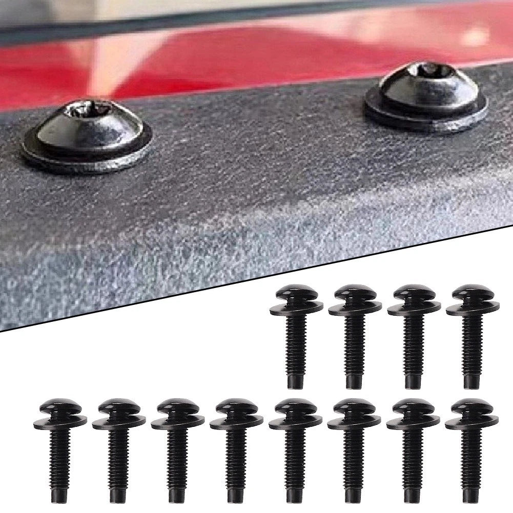 Screws for Jeep Wrangler (2017–2018) Windshield Frame & Light Bar Bracket