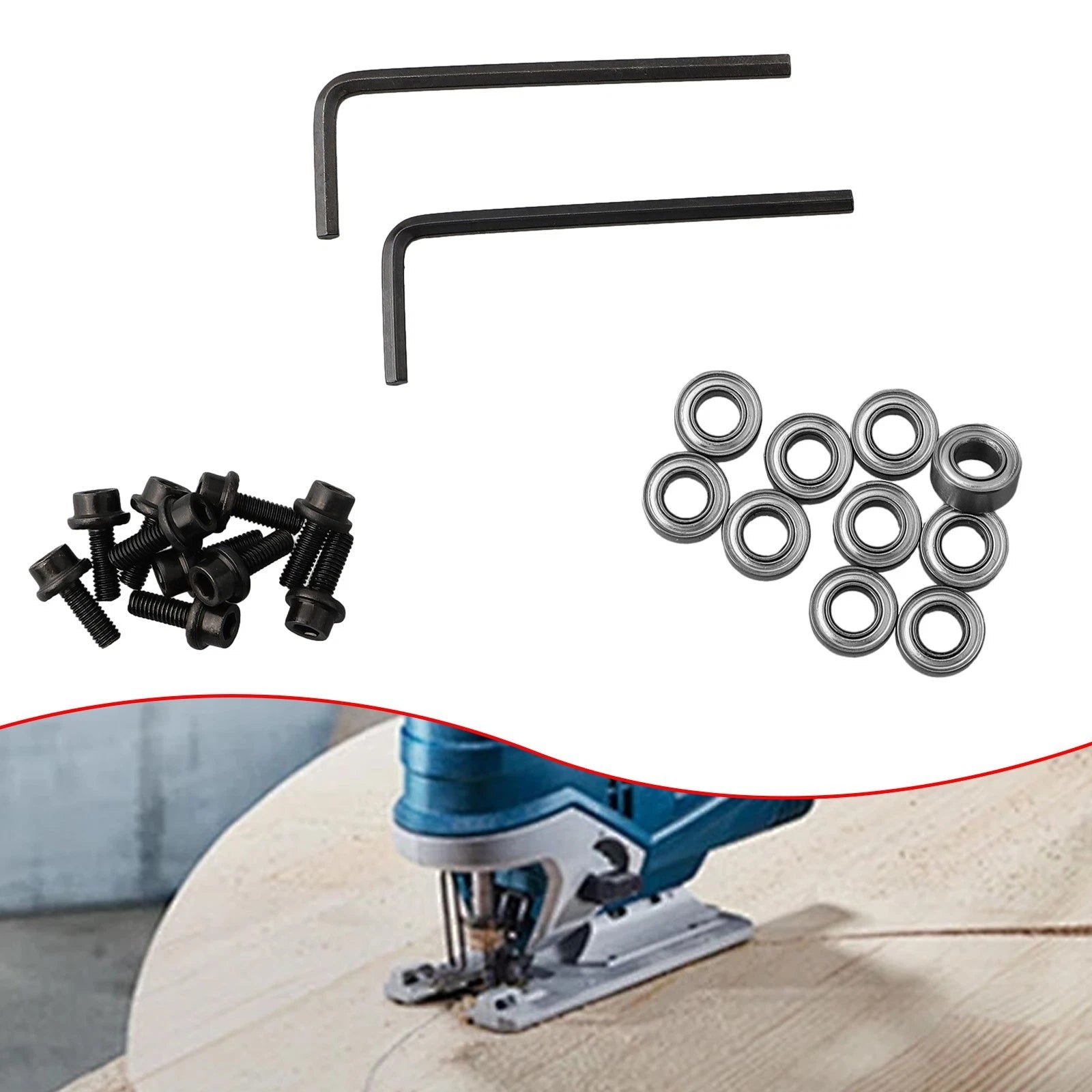 Router Bit Bearings for Router Bits (Replace Resistance)