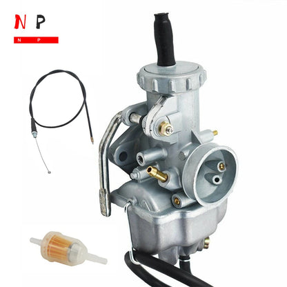 Carburetor + Throttle Cable for Honda SL100 CB100 CB125S CL100 (1969–1976)
