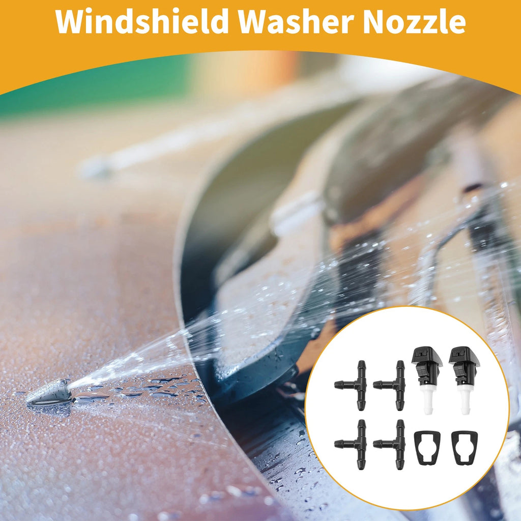 Windshield Washer Nozzle Kit for Dodge Ram 1500 2009–2010