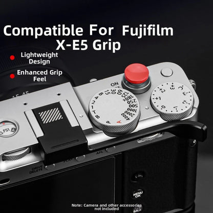 Finger Grip for Fuji X-E5 (2013–2014) with Hot Shoe Cover