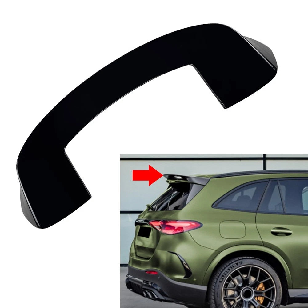 Black Rear Spoiler Wing Lip for Mercedes Benz GLC-Class (2023–2024)