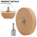 Rubber Eraser Wheel for Electric Drills (88mm Diameter)