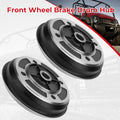 2 Front Wheel Brake Drum Hub for Kawasaki Mule KAF620 KAF950 (1993–2001)