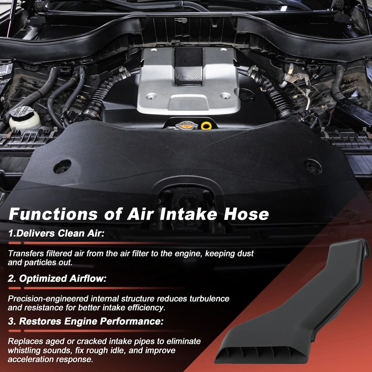 Air Cleaner Intake Duct for Hyundai Sonata (2018–2019) 28210C2920