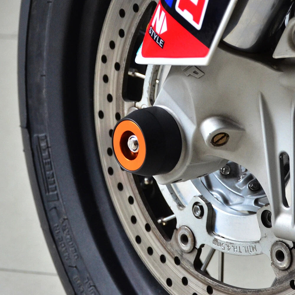 Front Fork Spindle Sliders for KTM 790 Adventure/R (2019–2021)