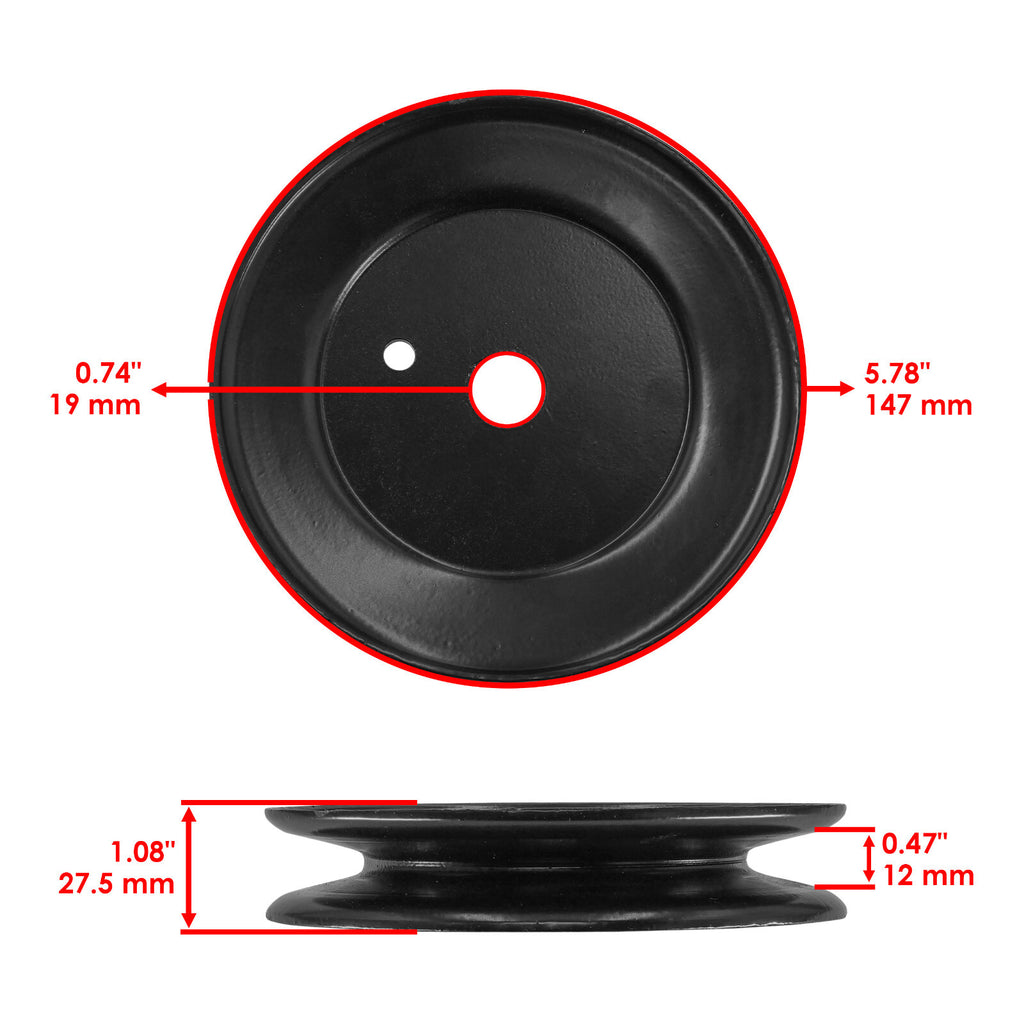 Spindle Pulley for Cub Cadet (2005–2015)